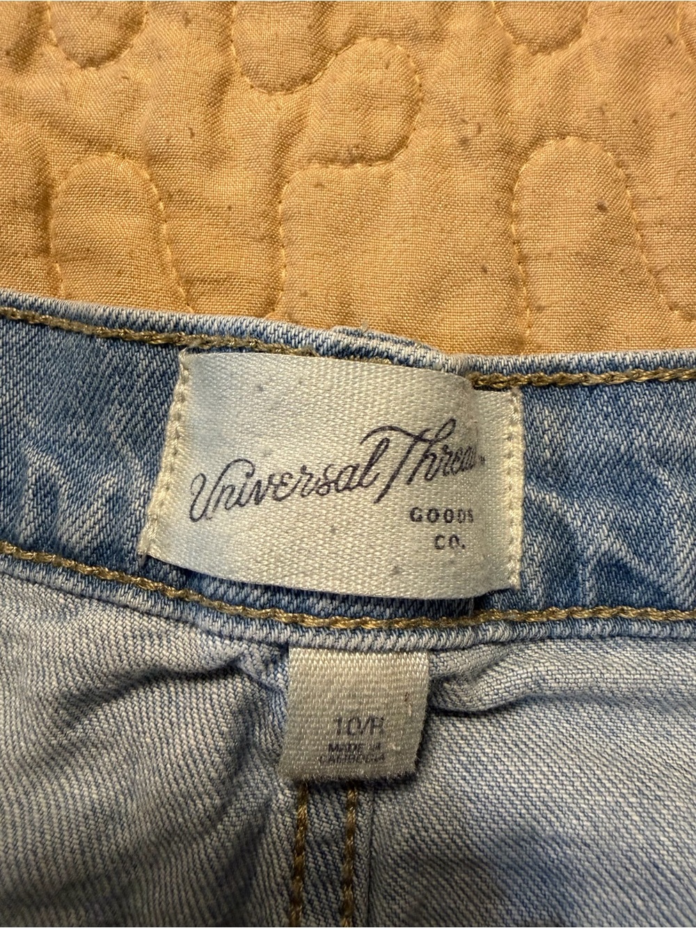 Universal Thread Light Blue High-Rise Denim Cutoff Shorts - Picture 3 of 5